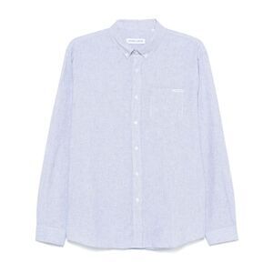 Maison Labiche Blue Shirts Men